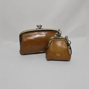Hobo Go Leather Mix & Match. Partner & Pair. Cheer Truffle Coin Purse